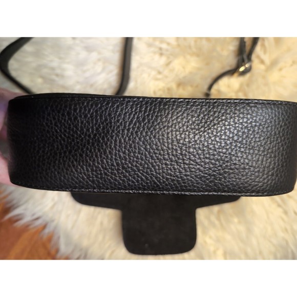 SHARLENE Made In Italy Genuine Italian Leather Black Detachable Adjustable Strap - Picture 9 of 9